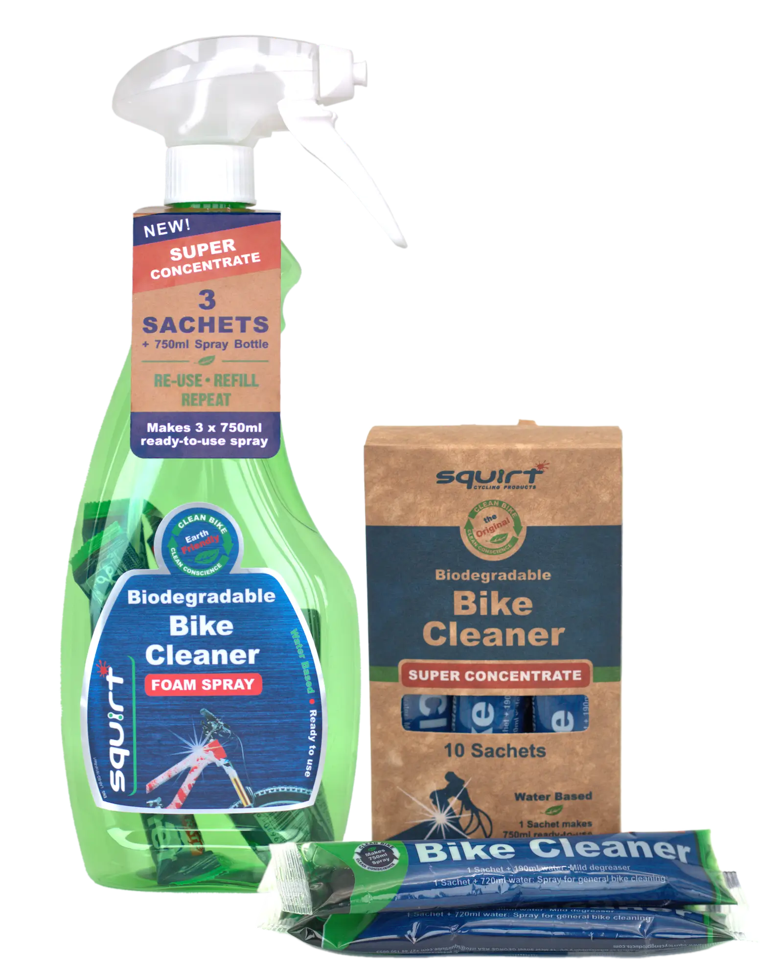 Flacon Squirt Bio Bike Cleaner